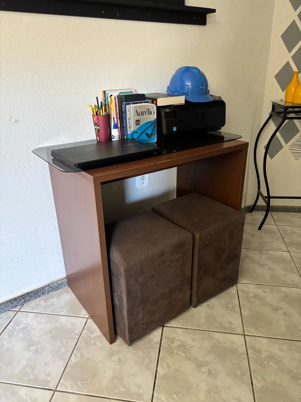 Mesa e puff  - Foto 3