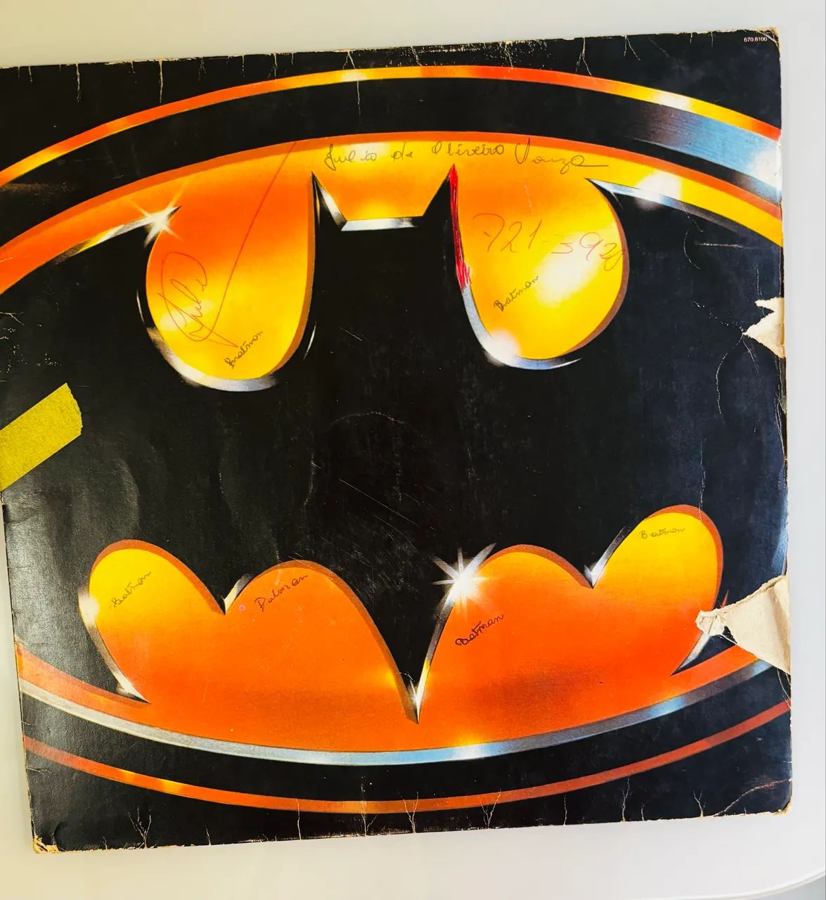 Disco de Vinil Batman Prince 
