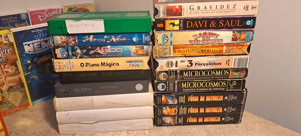 Coleção de VHS infantis - Foto 3