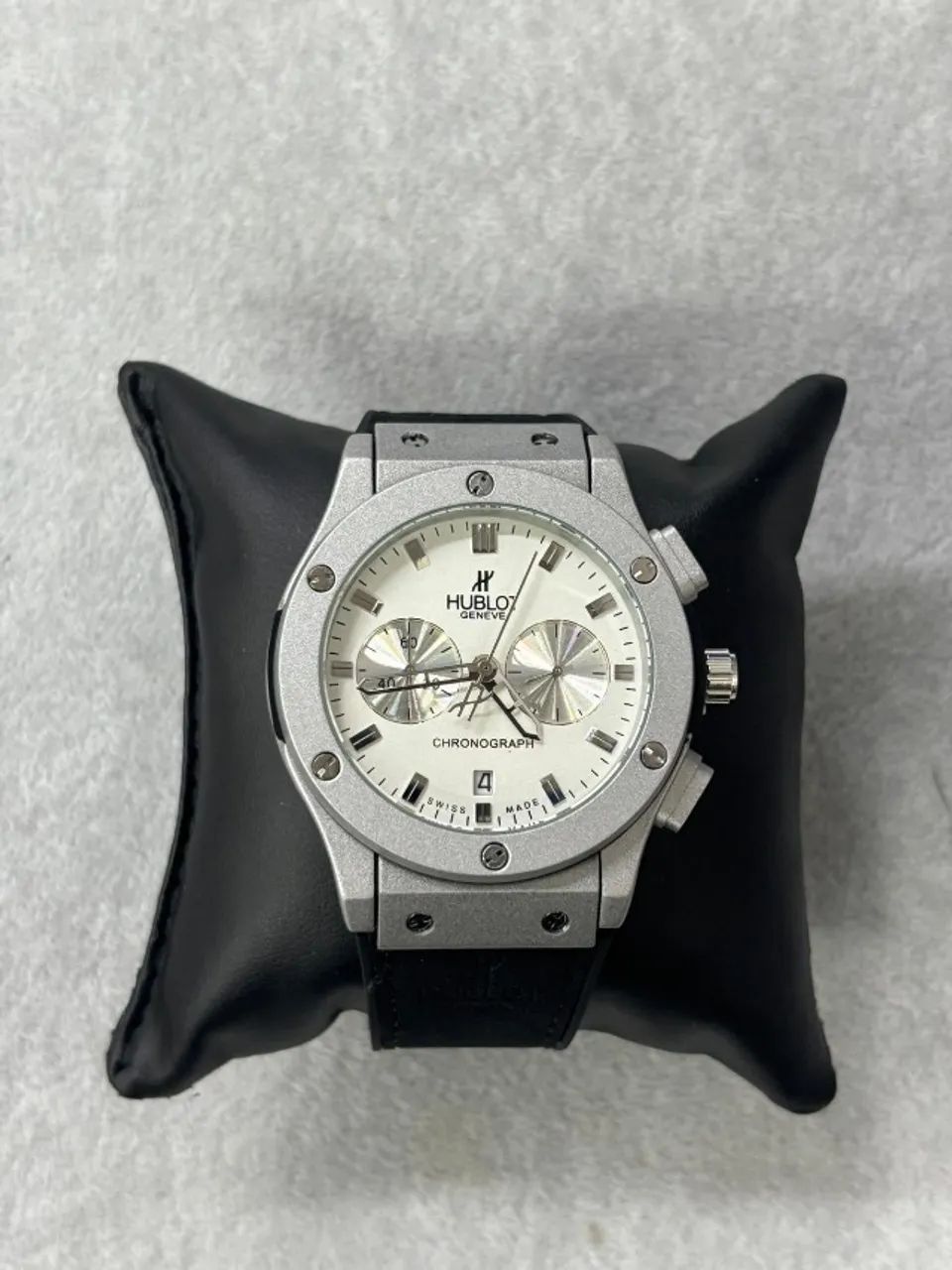 Relógio Hublot Funcional Cronógrafo - Acessórios - Conjunto Vivi Relógio Hublot Funcional Cronógrafo - Acessórios - Conjunto Vivi