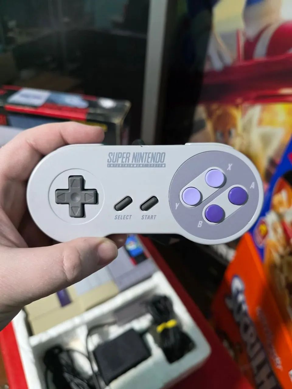 Super Nintendo com caixa + brinde - Foto 5