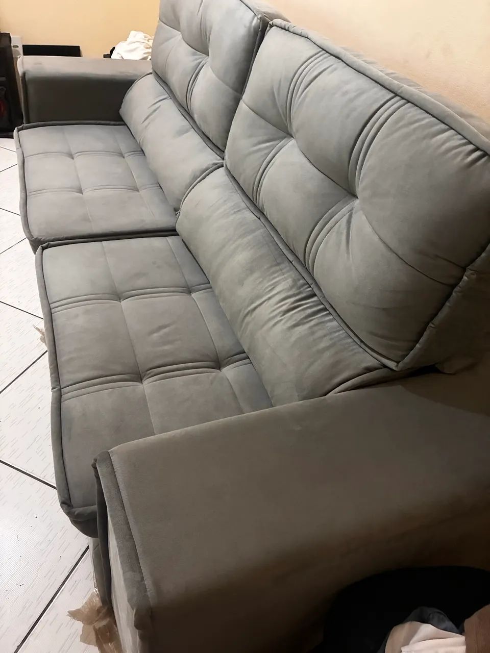 Sofa Luizzi bugatti II - 4 lugares - Novo - Foto 5