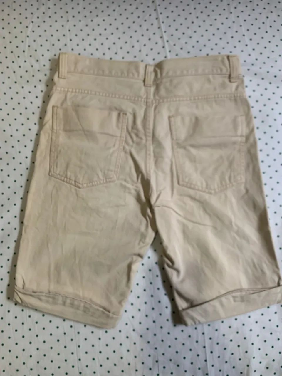 Bermuda jeans bege - Foto 2