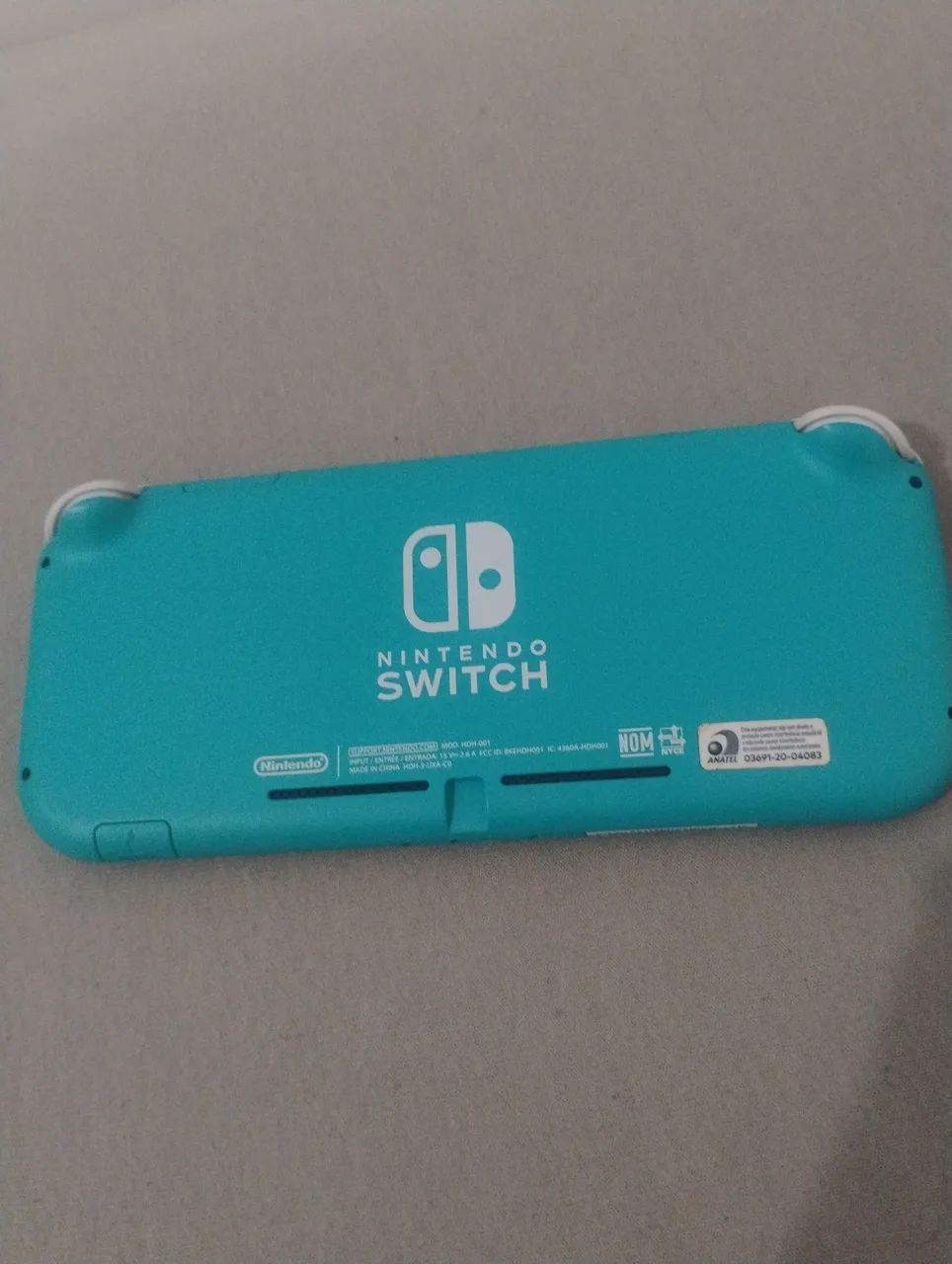 Nintendo Switch Lite (Azul Turquesa) + Cartão SD 128gb - Consoles