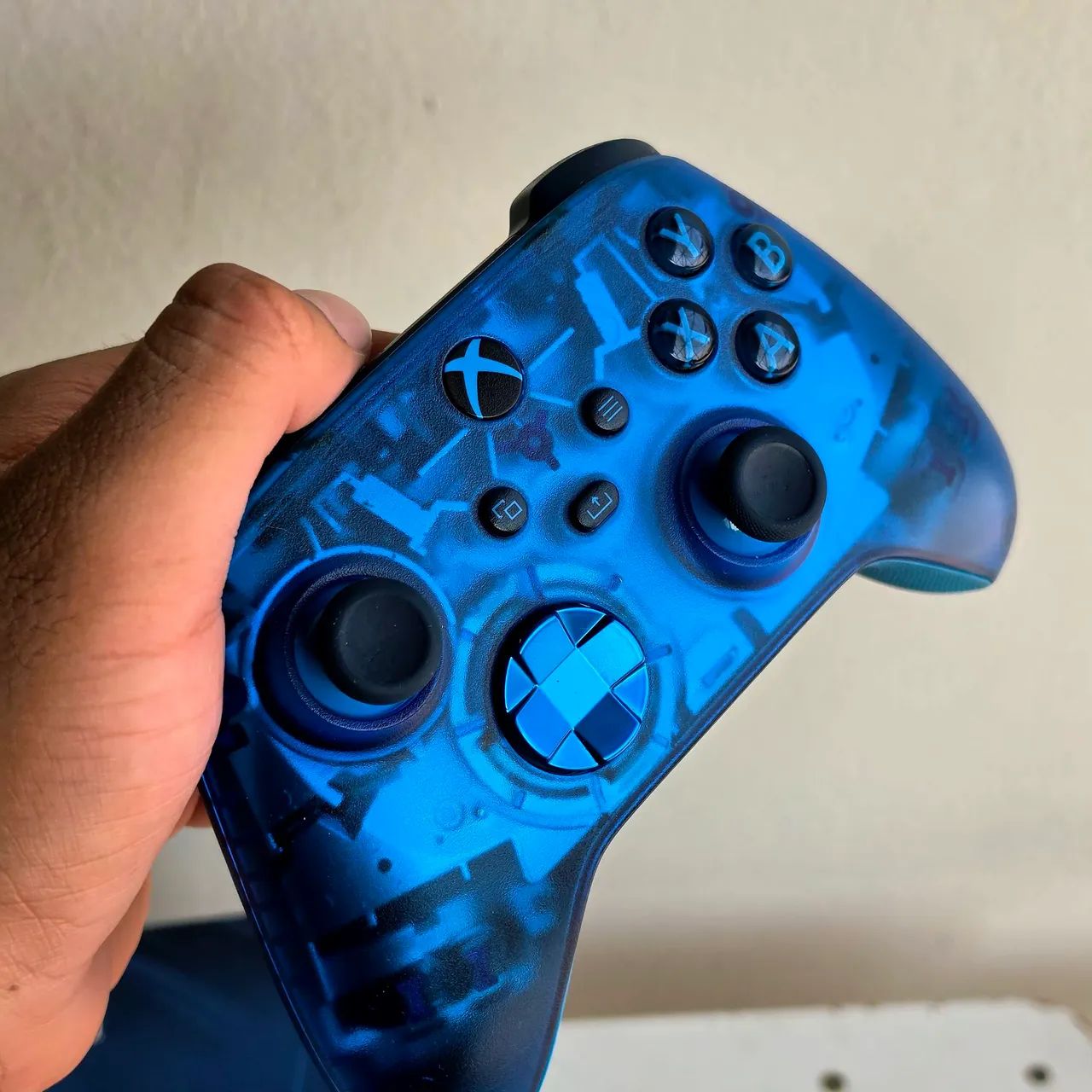 Xbox Controle Sky Cipher - ÓTIMO - OPORTUNIDADE  - Foto 5