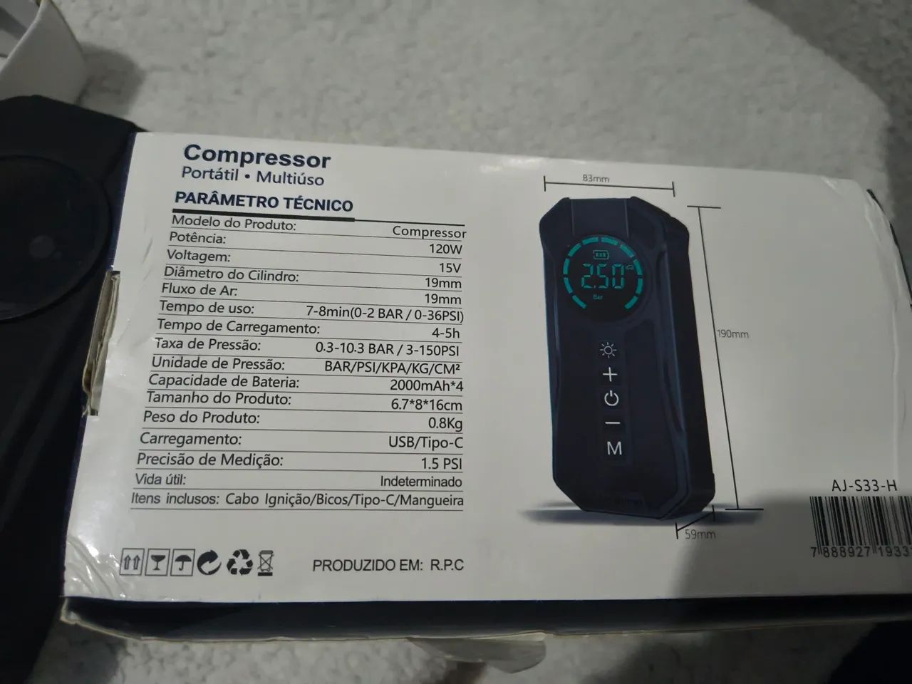 Auxiliar de partida e compressor  - Foto 4