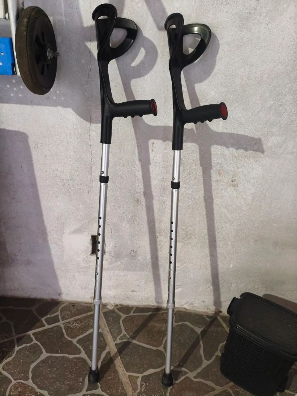 Muletas de alumínio 