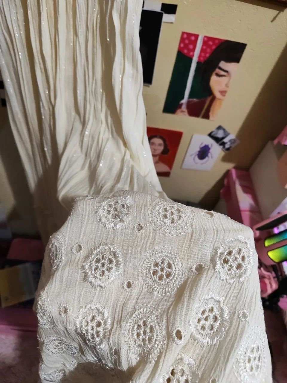 Vestido Off White novo - Foto 5