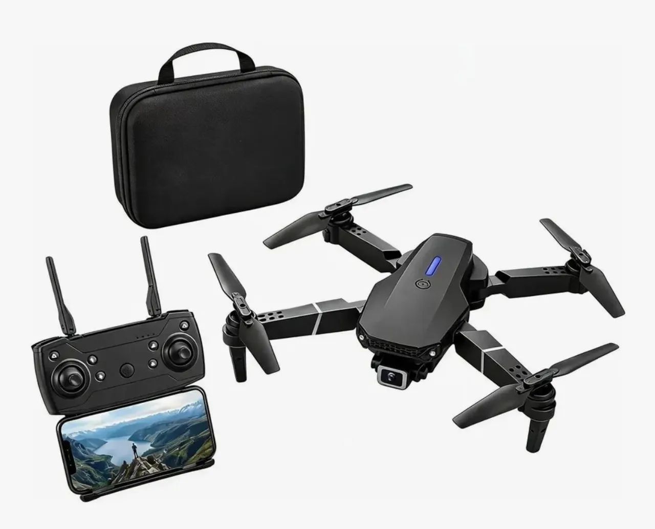 Mini Drone dobrável com câmera para iniciantes 