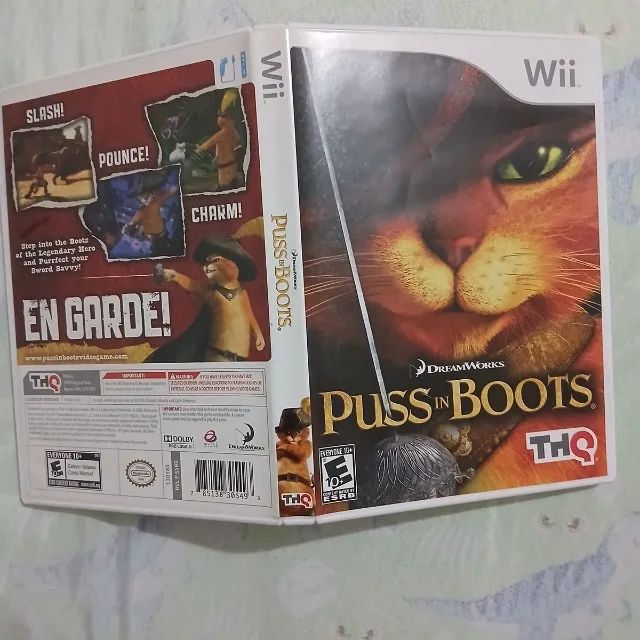 jogo wii puss in boots - Foto 3