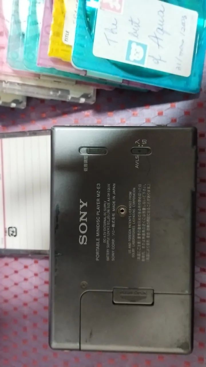 Vende se um Diskman Panasonic e Um. MD player da Sony - Foto 4