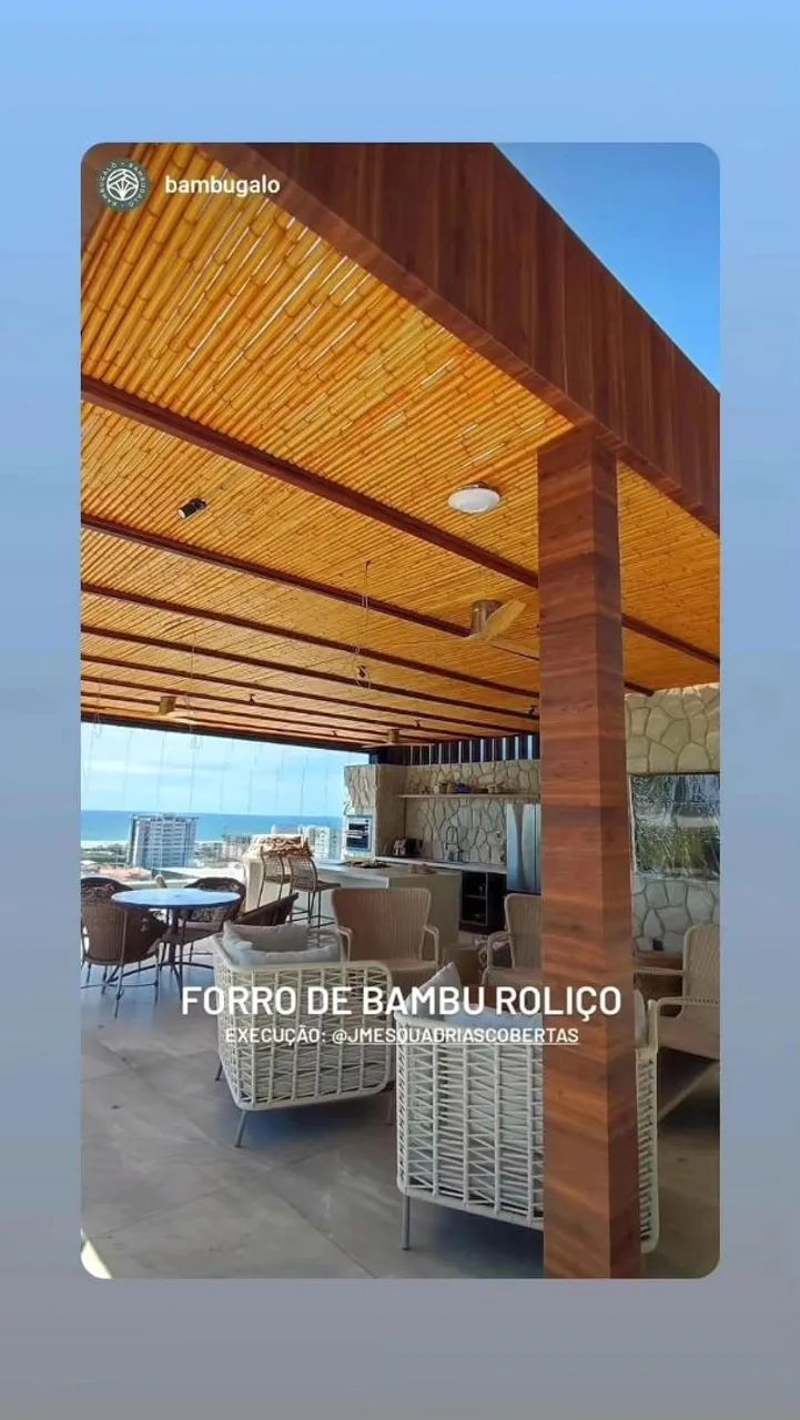 Solicite seu orçamento Cobertas em bambu ,Pergolados etc  - Foto 2