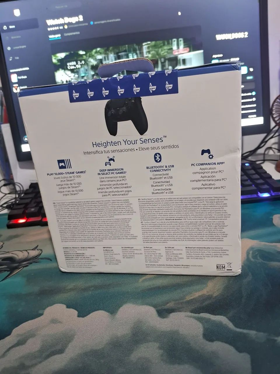 Controle Ps5 Dualsense Black Edition lacrado  - Foto 2