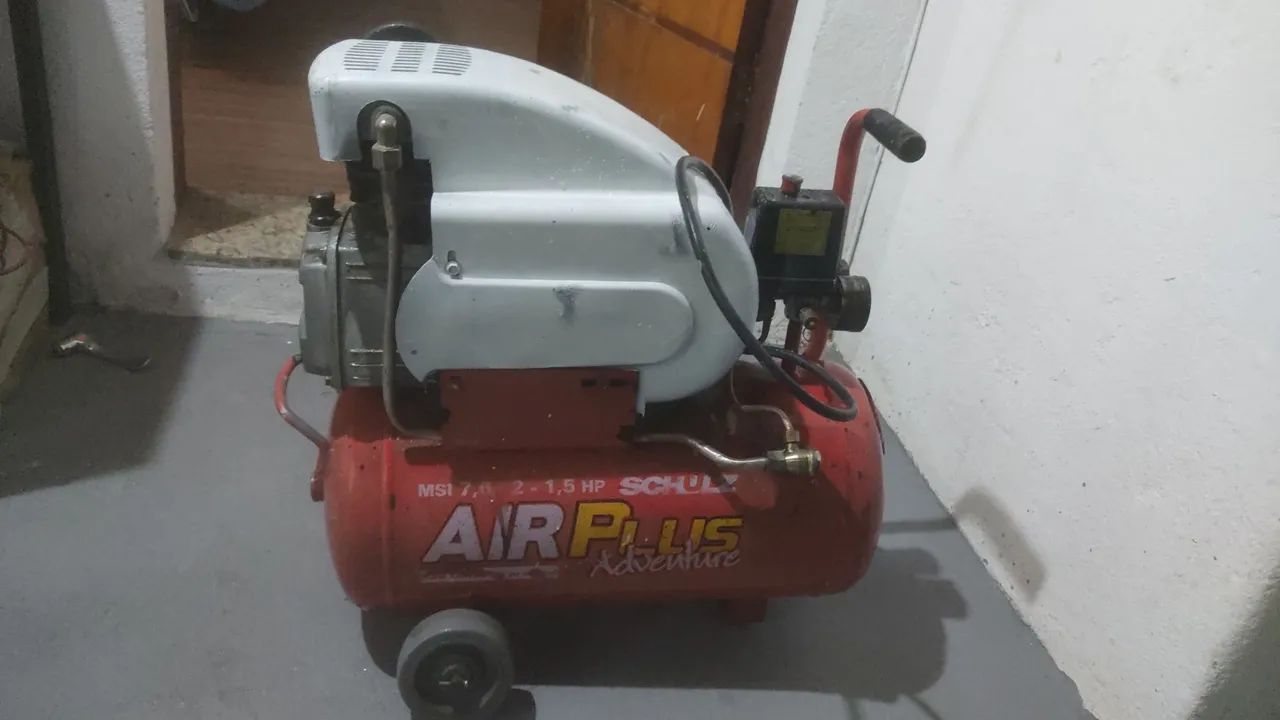 Compressor a ar 21 litros  - Foto 4