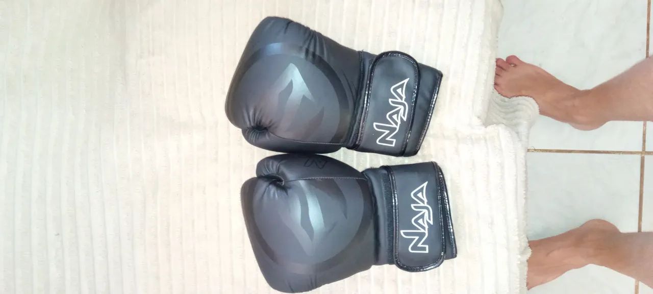 Luva de boxe e muay Thai 16oz - Foto 2