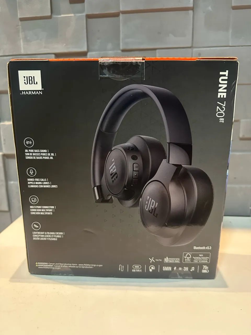 Fone JBL Tune 720 BT - Foto 3
