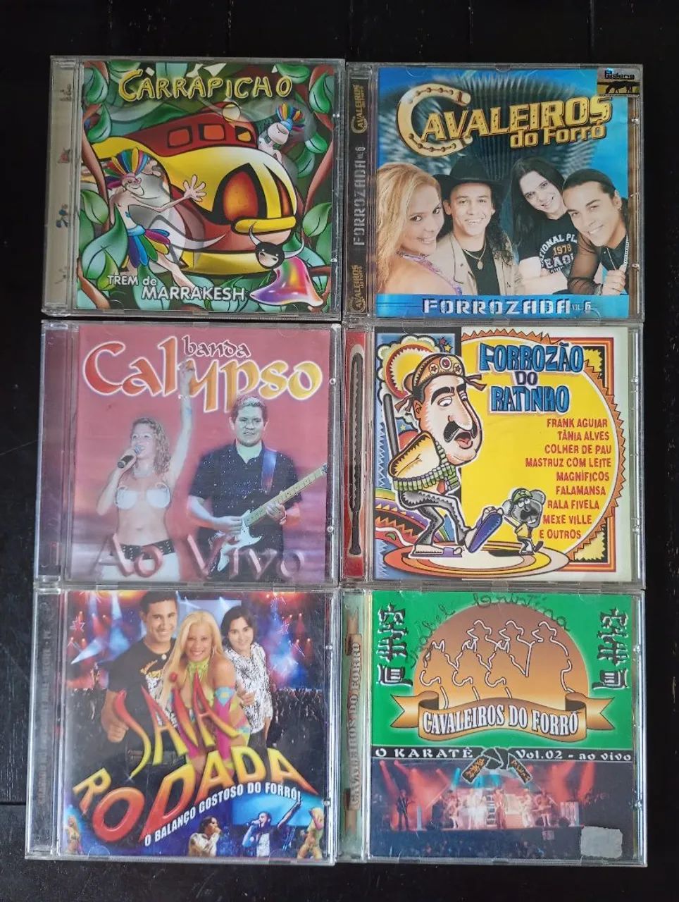 Lote De CDs SERTANEJO FORRÓ PAGODE E SAMBA