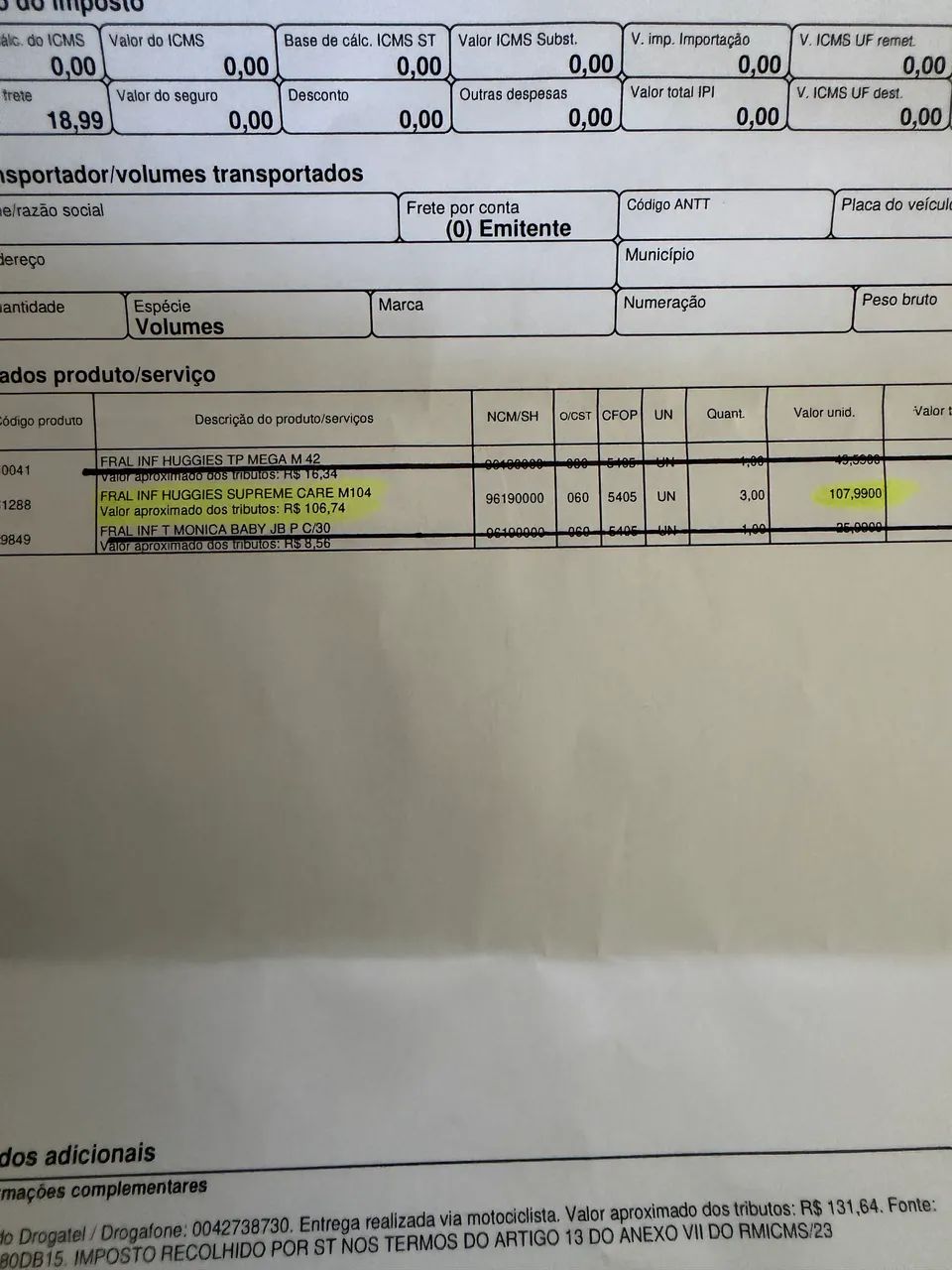 Fraldas Huggies Máxima proteção 208 un. - Foto 3