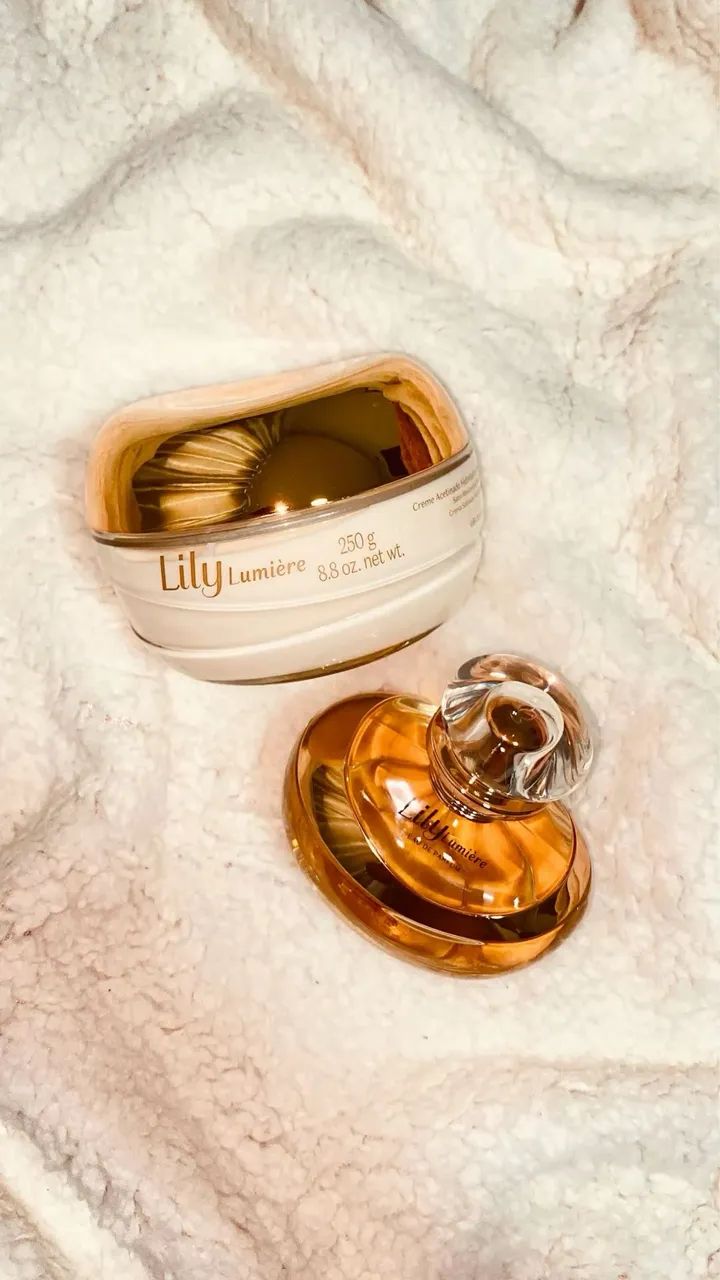 Perfume e Hidratante Lily Lumiére