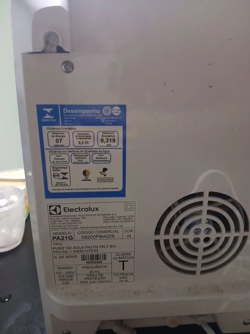Vendo bebedouro Electrolux  - Foto 2