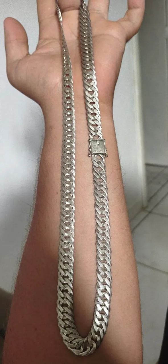 Corda de prata 13mm