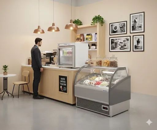 Mini freezer vertical VCV 4B - Foto 4