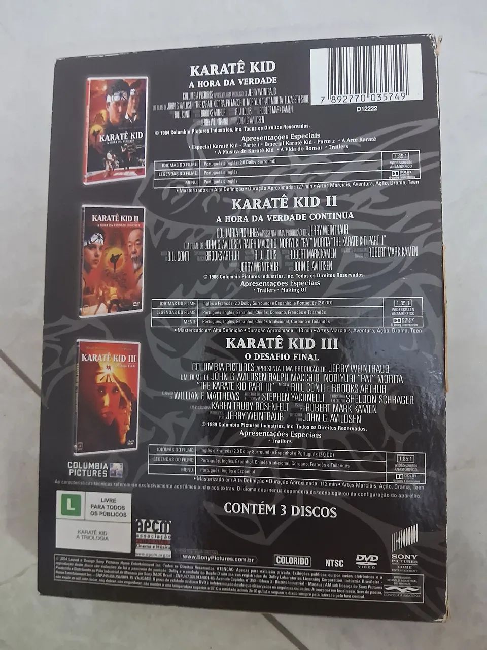 Trilogia karatê kid dvd  - Foto 2