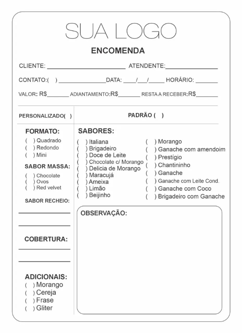 Blocos de Comanda Para Lanchonete, Borracharia, Comércio, etc. - Foto 2