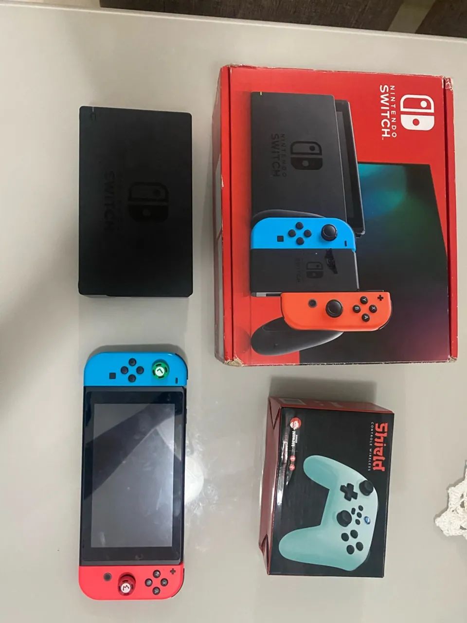 Nintendo Switch + controle e jogos  - Foto 3