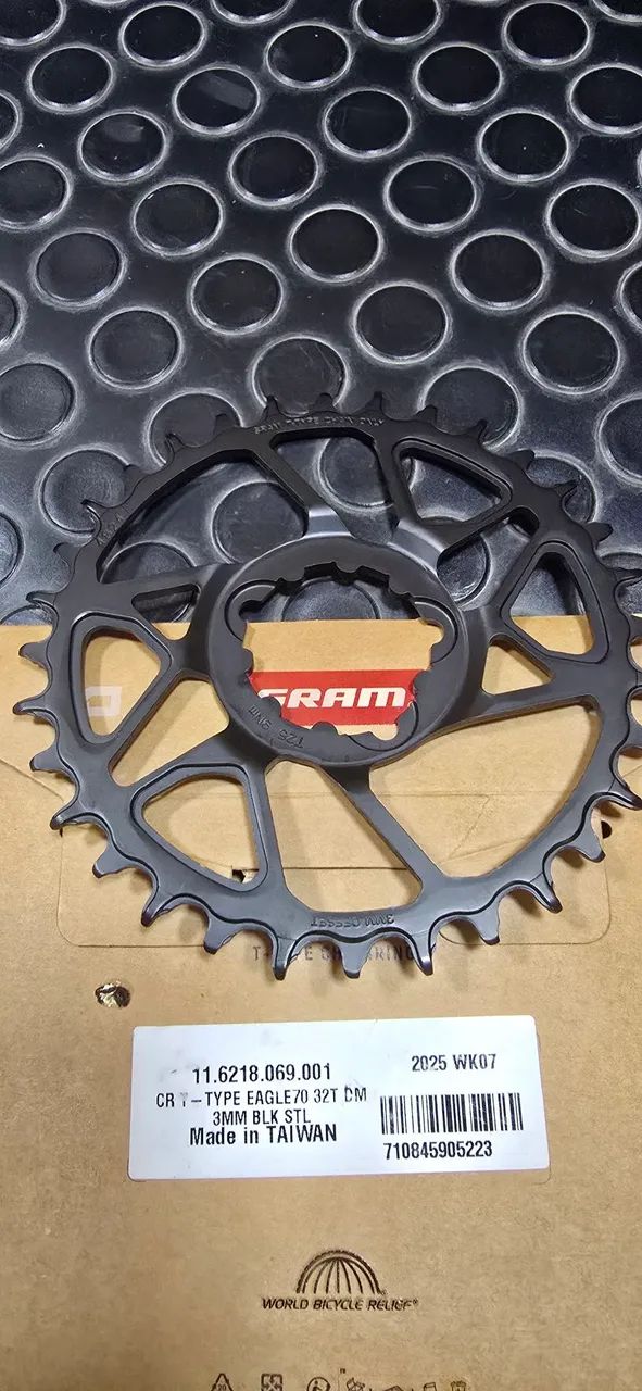 Coroa SRAM Eagle T-Type 32D Direct Mount 3mm Offset - Nova e Original - Foto 2