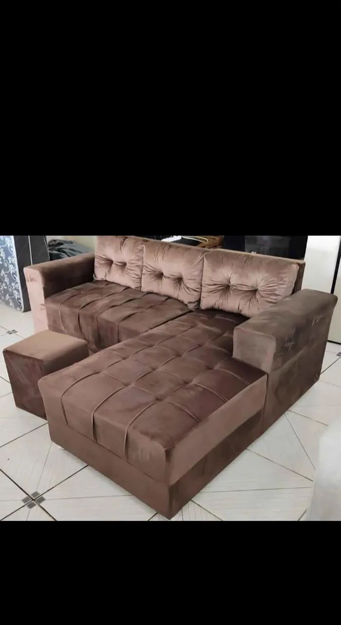 Sofás de luxo e conforto para sua casa pagamento na entrega  - Foto 5