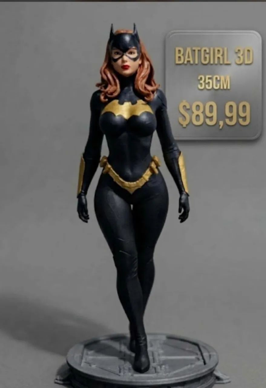 Batgirl 35cm 3D 