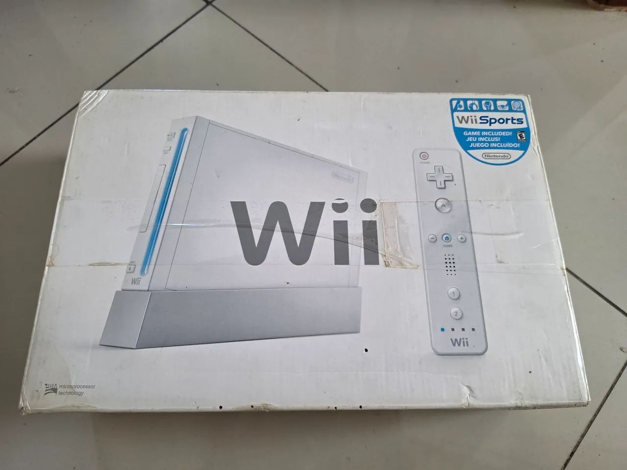Caixa Nintendo Wii Completa