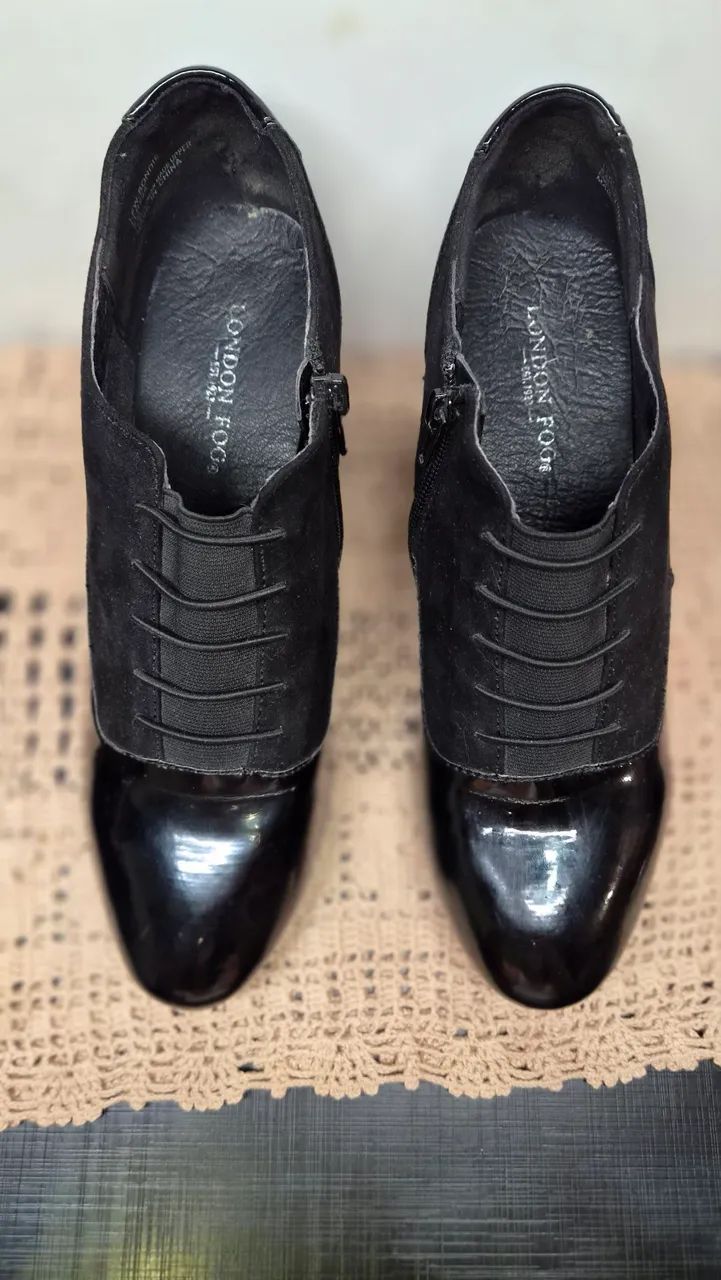 ankle boot london fog preta 37 - Foto 5