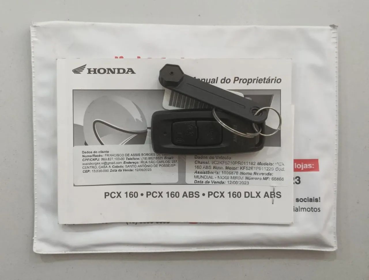 Honda 160 2023 - 1482684195 | OLX