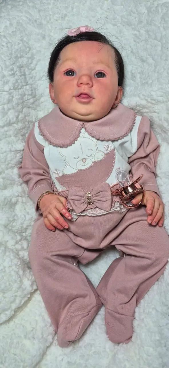Bebê Reborn kit Abigail Smile - Foto 4