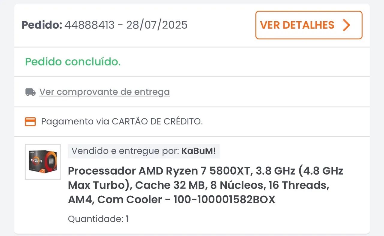 Processador 5800XT - Foto 3