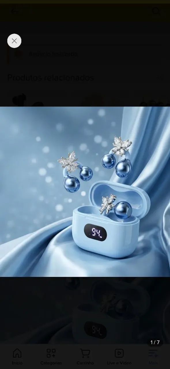 Fones Bluetooth lançamento 