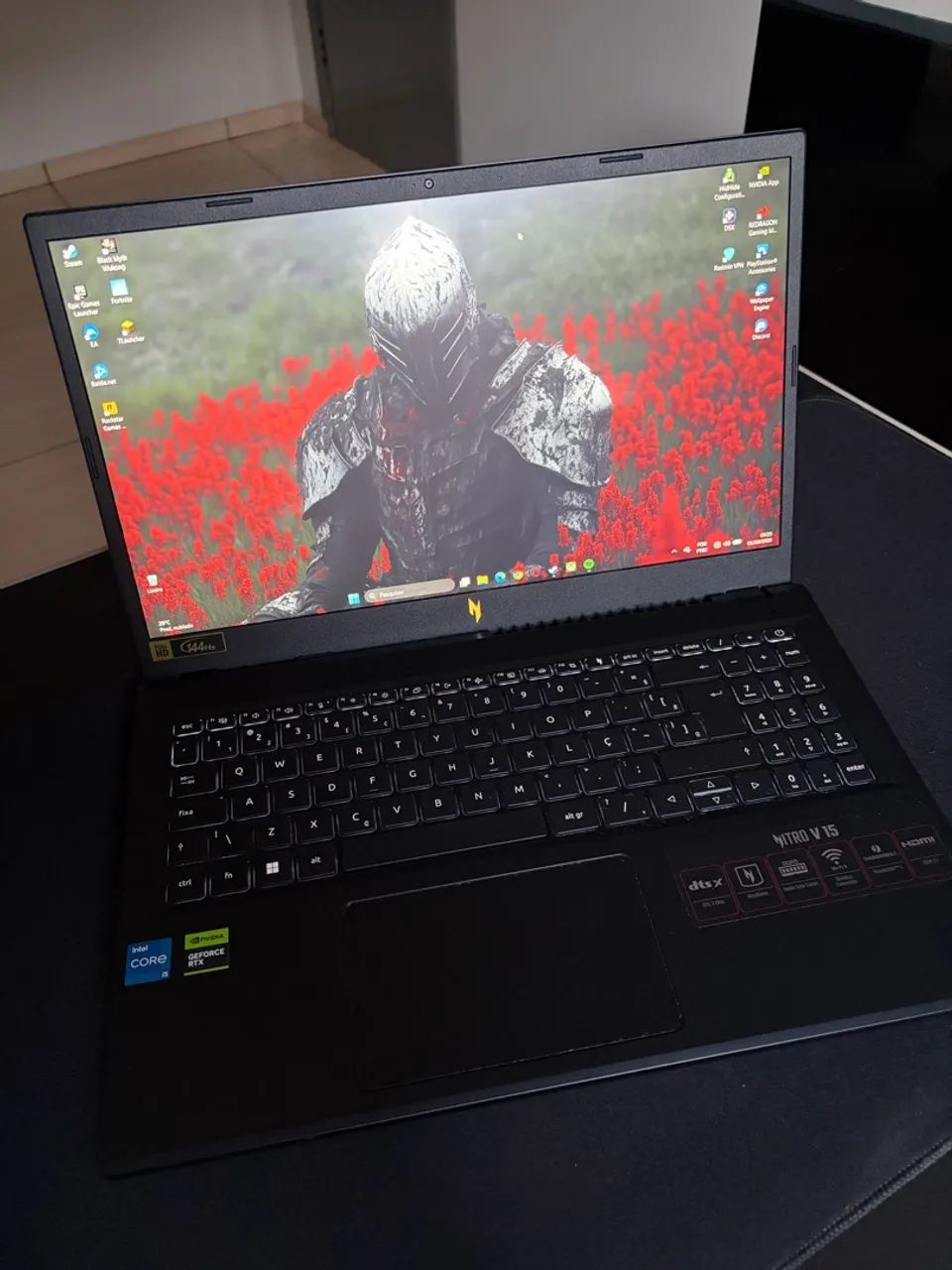 Acer Nitro V15  i5 13ª Geração + RTX 3050 + 24 GB RAM