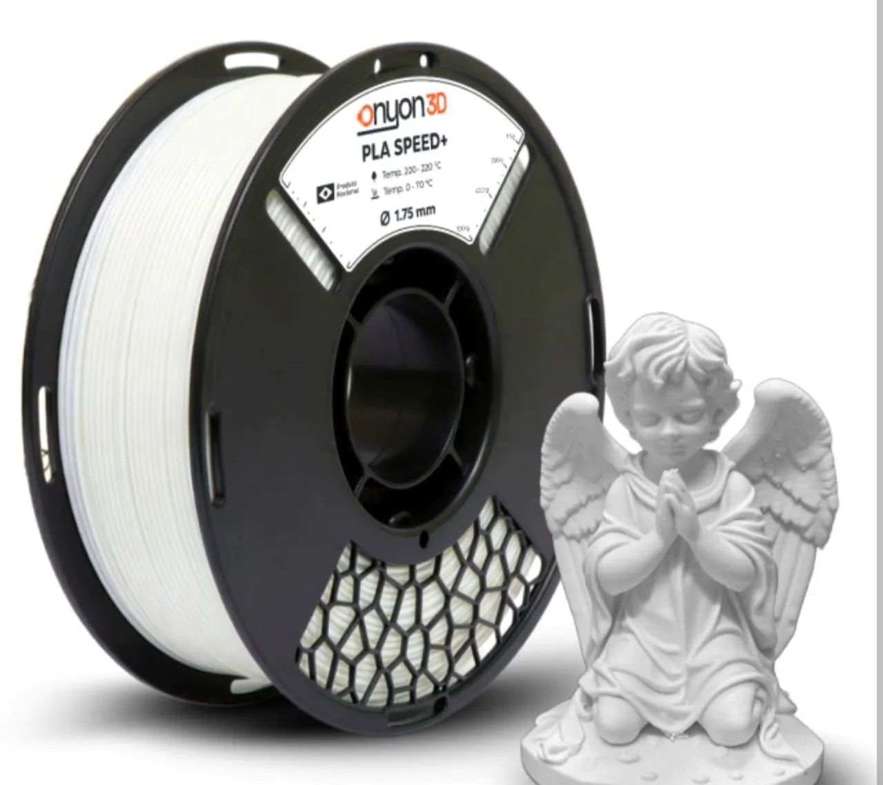 FILAMENTO PLA 1KG BRANCO 