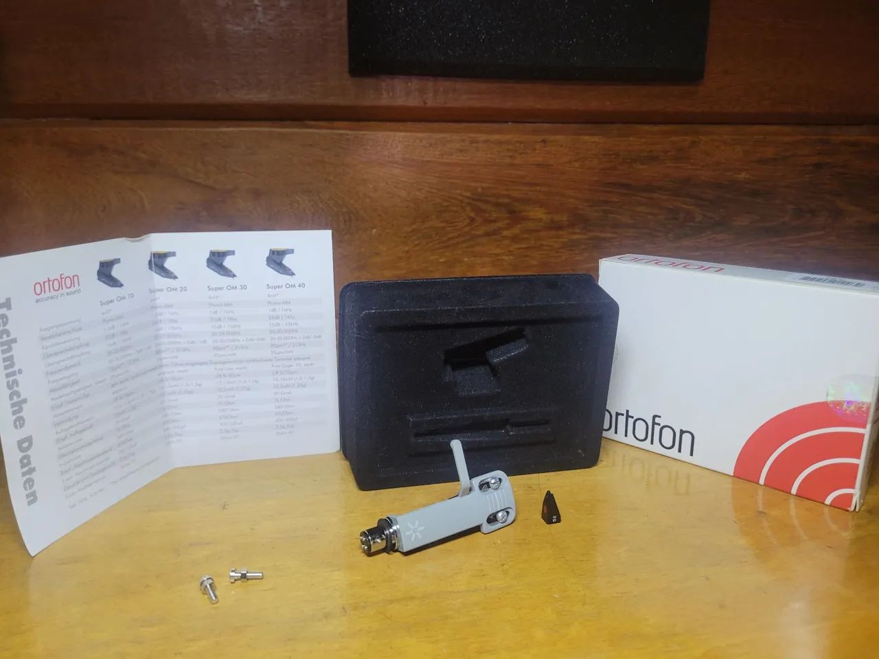 Capsula/agulha/shell ortofon