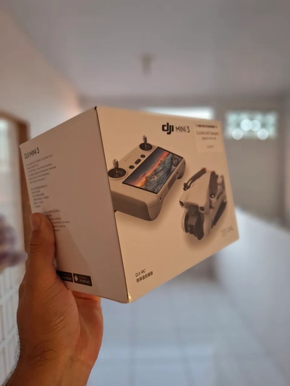 Drone dji Mini 3 Controle Com Tela lacrado! - Foto 2