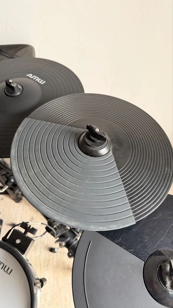 Prato Alesis 12 polegadas de bateria eletrônica  - Foto 2