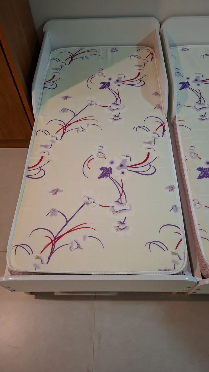 Mini cama e colchão  - Foto 3
