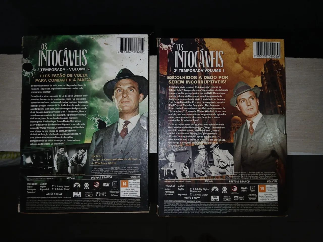 DVDs Duas temporadas de intocável  - Foto 2