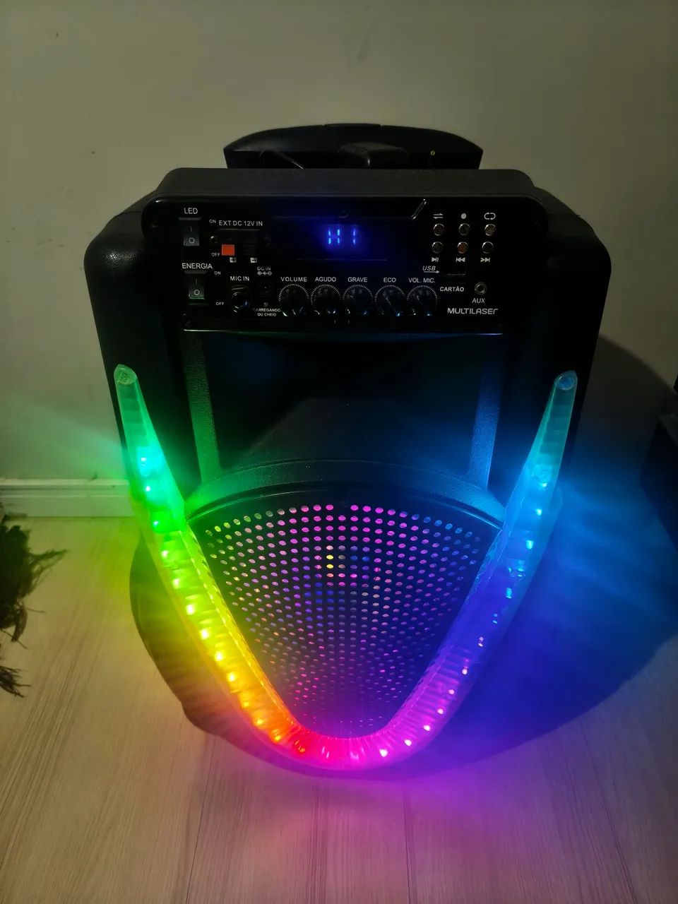Caixa de som Multilaser sunny 2 800 watts  - Foto 2