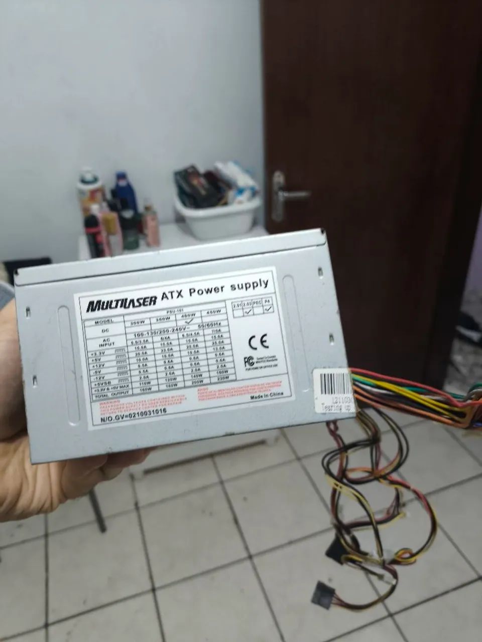 Fonte 400w ATX Multilaser 