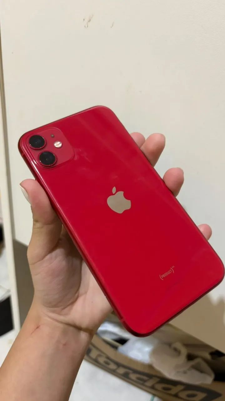 iPhone 11 64GB Vermelho PRODUCT(RED) - Muito Bem Conservado