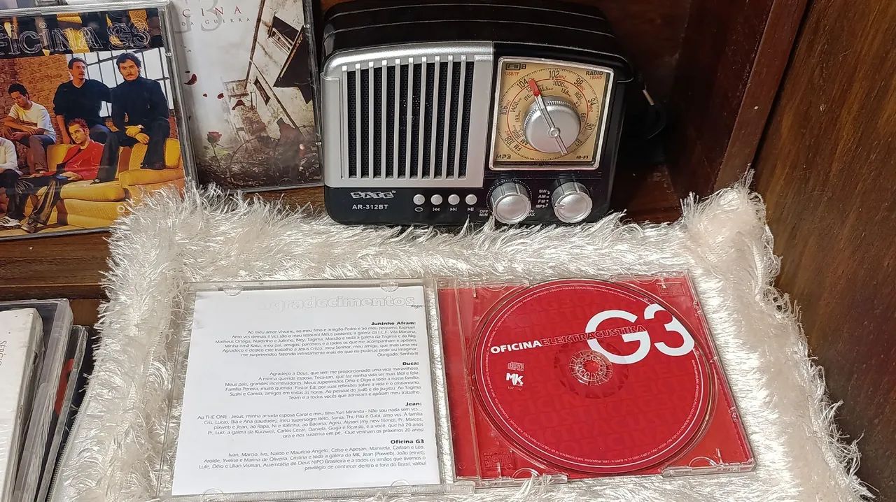 CD Oficina G3 - Eletroacústico | Original | Ótimo Estado - Foto 5