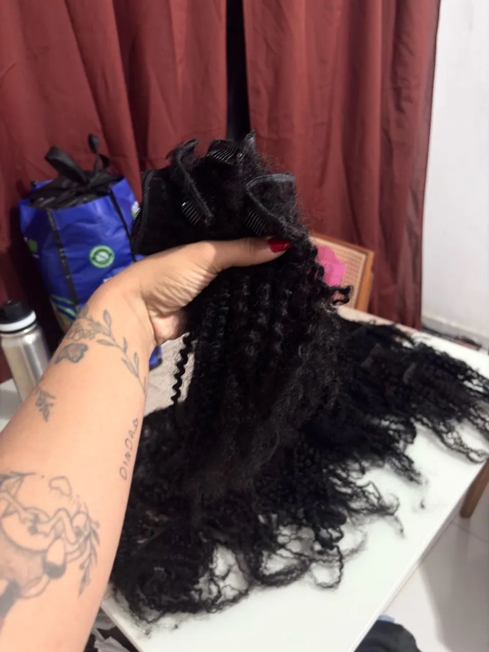 Cabelo humano tic tac  - Foto 4